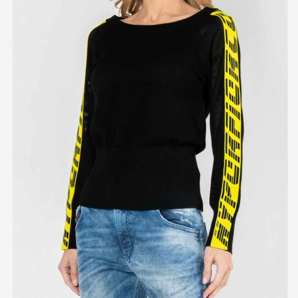 Diesel Cropped Long Sleeve Top Sweeter